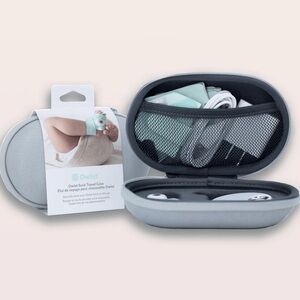 NEW Owlet Sock Travel Case Hard Shell Protective Foam TCOINUEBK Grey Dream Sock